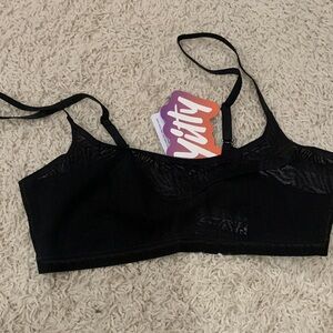 Fabletics Black Seamless Bralette